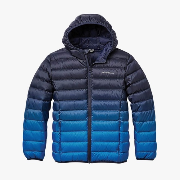 Eddie Bauer Down Ombré Puffer Jacket - Picture 1 of 9